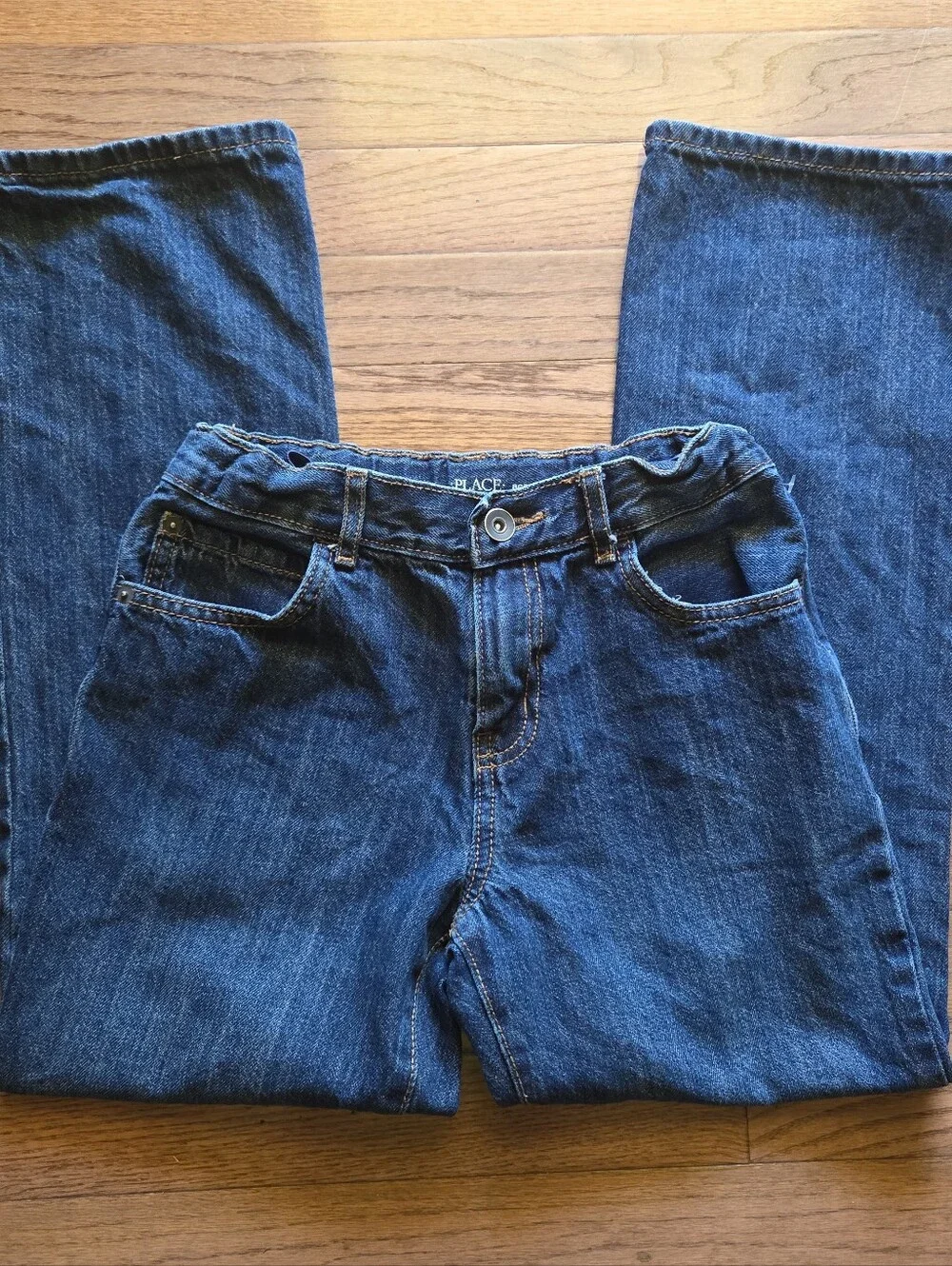 Lot Of 2 Childrens Place Boys And Wrangler Jeans Boys Size 10 - Picture 2 of 10